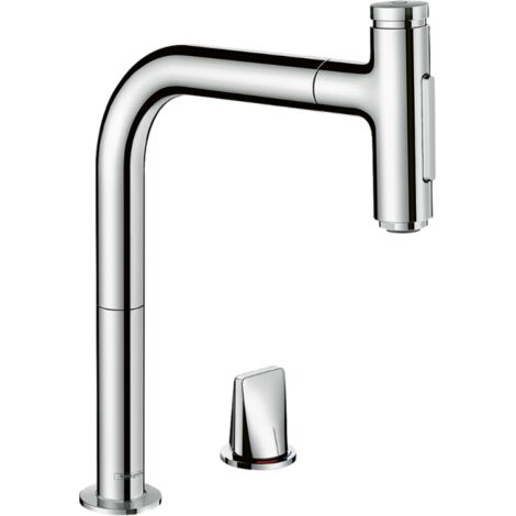 hansgrohe Metris Select M71 Mezclador de cocina monomando de 2