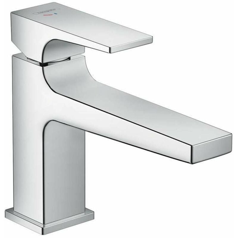 Metropol - Mitigeur de lavabo 100 CoolStart avec garniture de vidage Push-Open, chrome 32503000 - Hansgrohe