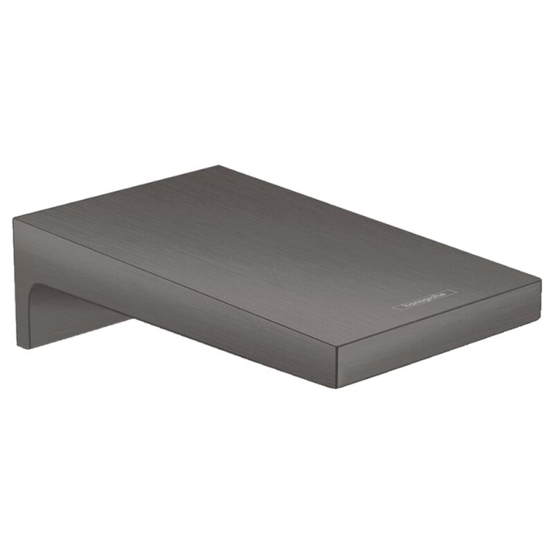 Hansgrohe - Bec déverseur baignoire Metropol noir chromé brossé