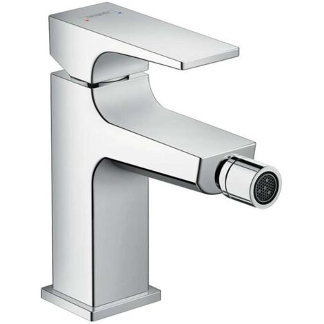 Hansgrohe Metropol - Bidet-Eihebelmischer mit Ablaufgarnitur Push-Open, verchromt 32520000