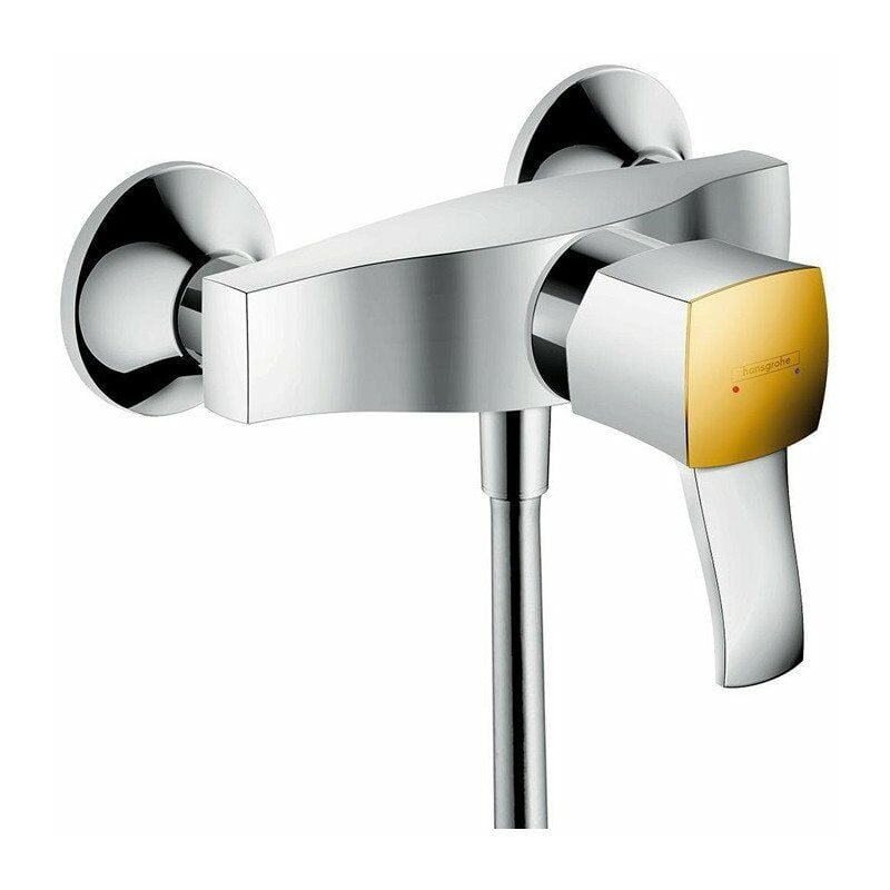 

Hansgrohe - con mango de ducha cromo / aspecto dorado