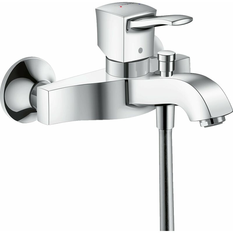 

Hansgrohe - Metropol Classic Mezclador monomando para baño monomando de superficie, mango de palanca, proyección 123- 128mm 31340000 - 31340000