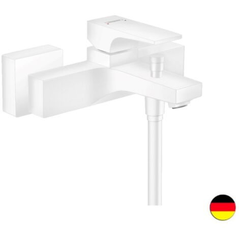 HANSGROHE Metropol mezclador mecánico para bañera y ducha blanco mate