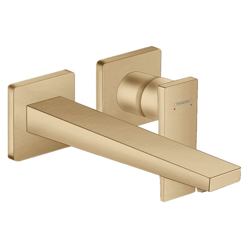 Hansgrohe - Metropol - Mitigeur de lavabo encastré, 2 trous, bronze brossé 32526140