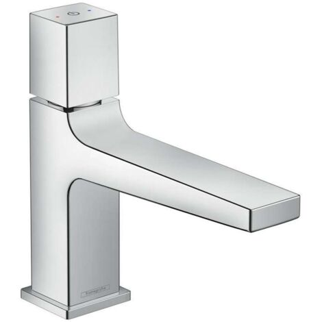 Hansgrohe Metropol - Waschtischarmatur Select 100, mit Ablaufgarnitur Push-Open, verchromt 32570000