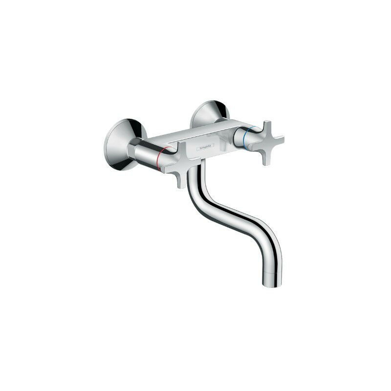 

Grifo de cocina a pared Hansgrohe Logis Classic 1jet