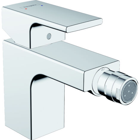 HANSGROHE Mezclador de bidé con tirador y desagüe sintético cromado