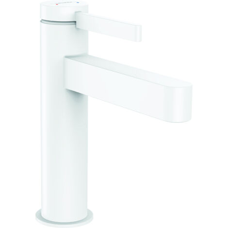 HANSGROHE Mezclador de lavabo 110 con extraíble y vaciador Finoris blanco mate