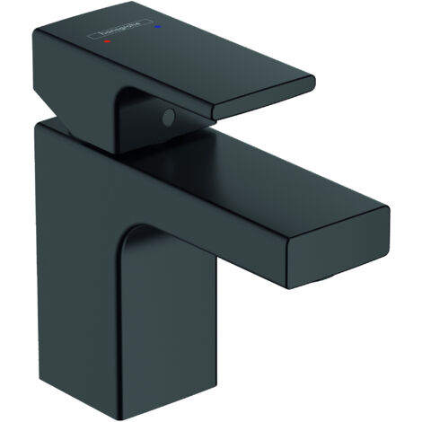 HANSGROHE Mezclador de lavabo Vernis Shape 70 Negro mate sin extraíble ni desagüe