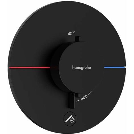 Hansgrohe Miscelatore termostatico a incasso nero opaco