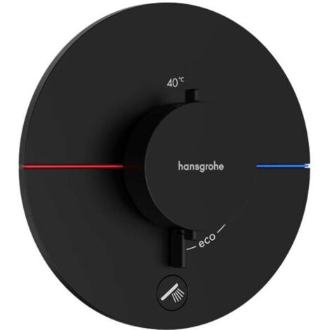 Hansgrohe Miscelatore termostatico a incasso nero opaco