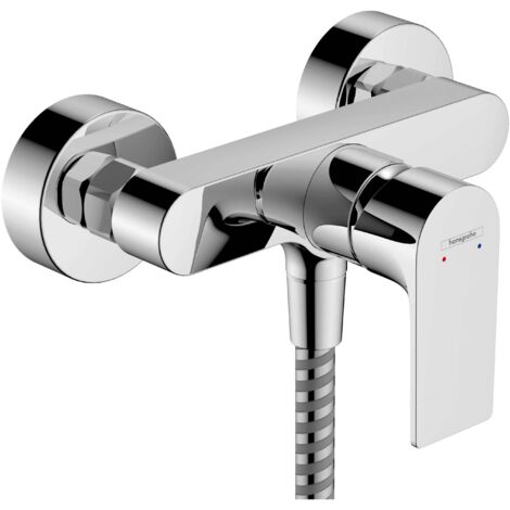 Hansgrohe – Mitigeur de douche chromé 150mm – Débit 14,9 l/min – Clapet anti-retour silencieux – Limiteur de température – 72650000