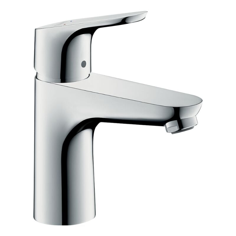 Hansgrohe - Mitigeur lavabo Focus 100 Eco C3 avec tirette et vidage