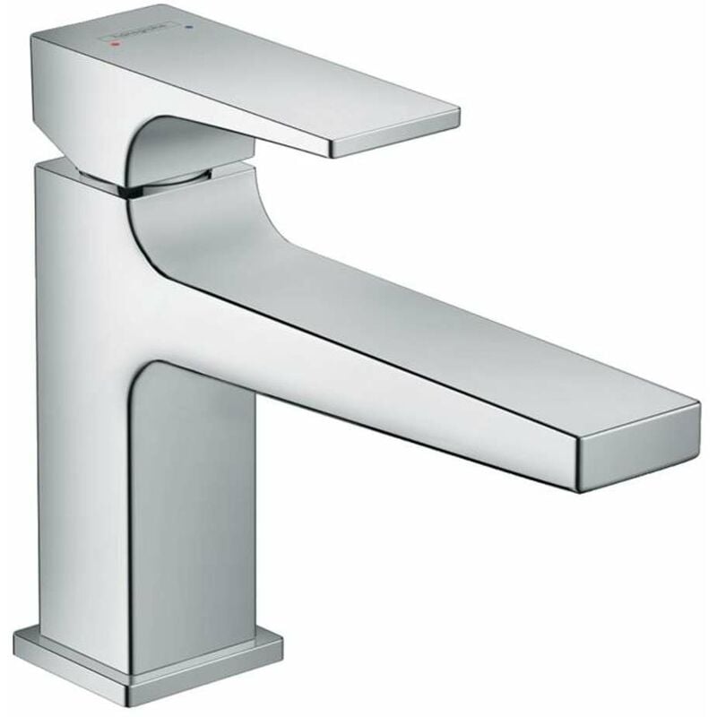 Metropol - Mitigeur de lavabo 100 avec garniture de vidage Push-Open, chrome 32502000 - Hansgrohe