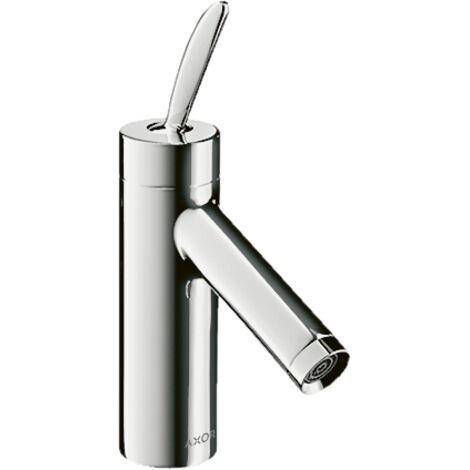 Hansgrohe – Mitigeur de lavabo 10010000 – Finition chromée – Hauteur sous bec 74mm – Débit 5 l/min – Garniture de vidage incluse