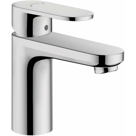 Hansgrohe – Mitigeur de lavabo 71550000 – Finition chromée – Mousseur orientable – Débit 5 l/min – EcoSmart 60% d'eau en moins