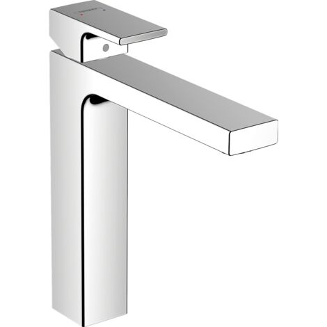 Hansgrohe – Mitigeur de lavabo 71591000 – Chromé en laiton – Hauteur 250 mm – Jet normal avec mousseur orientable – Montage monotrou