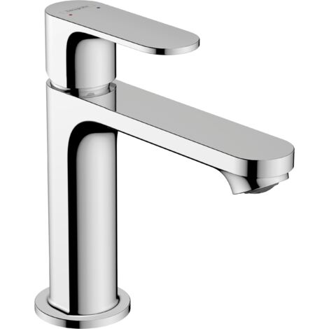 Hansgrohe – Mitigeur de lavabo 72517000 – Monocommande chrome – Technologie AirPower – Limiteur de débit amovible – Compatible chauffe-eau instantanés