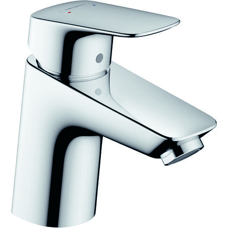 Hansgrohe – Mitigeur de lavabo Lowflow 138mm – Hauteur d'écoulement 67mm – Saillie 107mm – Technologie EcoSmart pour économie d'eau - ComfortZone70
