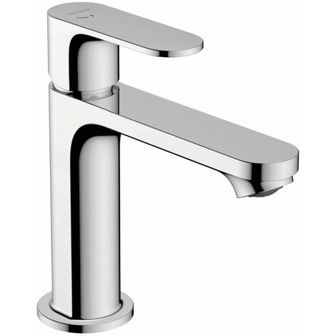 Hansgrohe – Mitigeur de lavabo monocommandé avec vidage – Finition chrome – Cartouche CoolStart pour économies d'eau – Hauteur 198 mm – 72527000