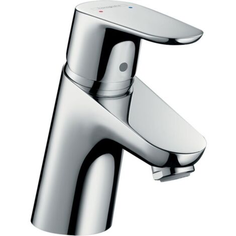 Hansgrohe – Mitigeur de lavabo monocommande – Finition métal chromé – Débit 5 l/min – Compatible chauffe-eaux instantanés – 31730000