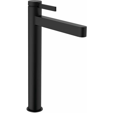 Hansgrohe – Mitigeur de lavabo noir mat 260 avec bonde push-open – Hauteur 367 mm – Débit 5 l/min – 76070670