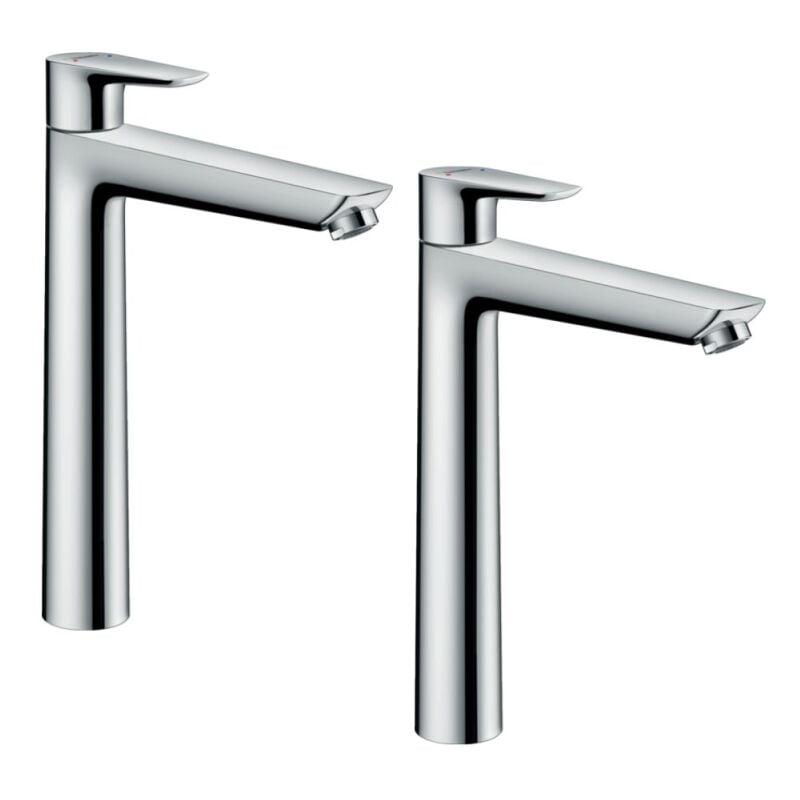 Hansgrohe - Lot de 2 mitigeurs de lavabo Talis e 240 - Taille l
