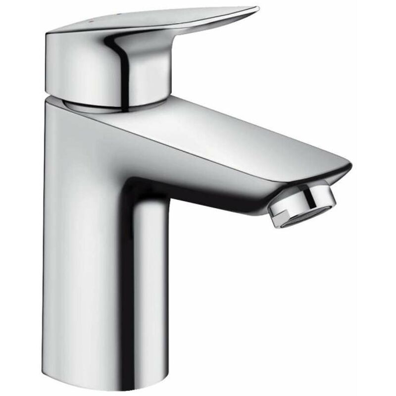 HANSGROHE Mitigeur lavabo Logis 100, bonde Push-Open chromé