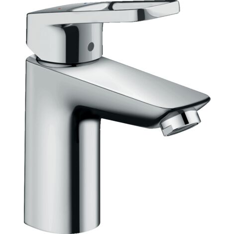 Mitigeur de lavabo 100, avec tirette et vidage synthétique chromé Hansgrohe