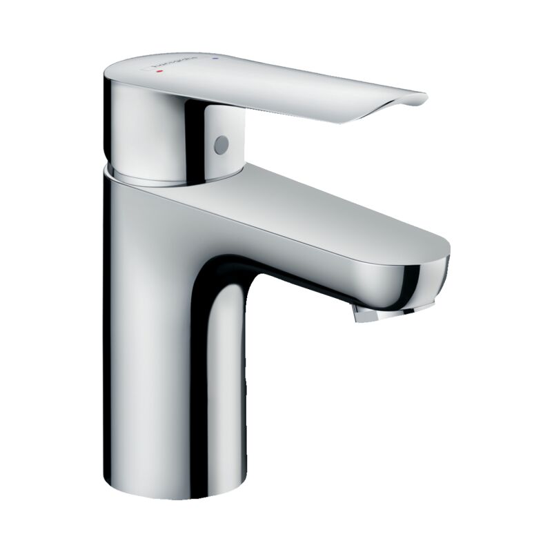 Hansgrohe - Mitigeur monocommande pour lavabo avec pilon en laiton chromé Logis 70