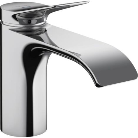 Hansgrohe mitigeur monocommande pour lavabo, robinet de vidange fixe froid sans garniture de vidange Vivenis ComfortZone 80 chrom