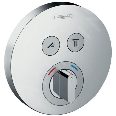 hansgrohe Mitigeur ShowerSelect S 15748000 mitigeur encastré, pour 2 Verbraucher , chromé