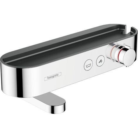 Hansgrohe – Mitigeur thermostatique de baignoire 24340000 – Finition chromée brillante – Entraxe 150 mm – Technologie CoolContact pour sécurité