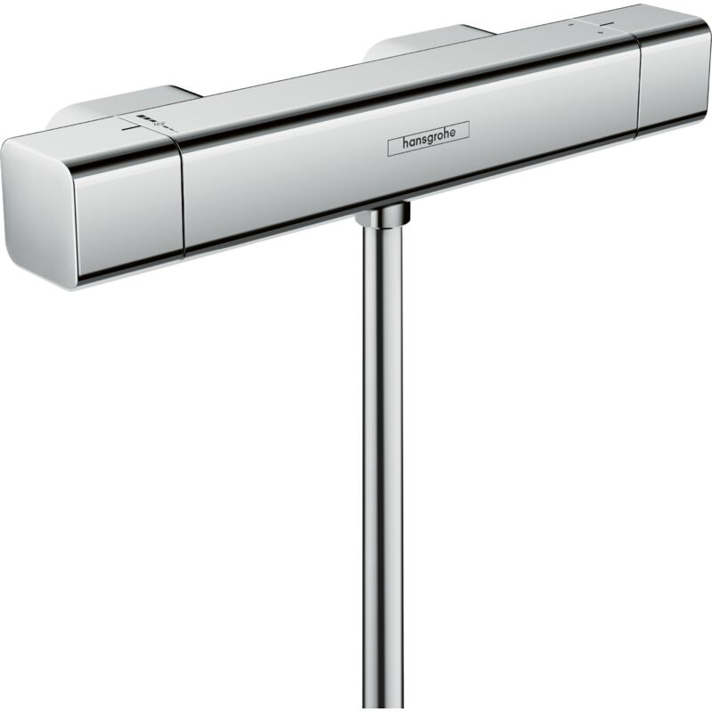 Hansgrohe - Ecostat e - Mitigeur thermostatique de douche, chrome 15773000