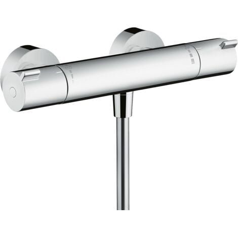 Hansgrohe Ecostat - Mitigeur thermostatique de douche 1001 CL, chrome 13211000