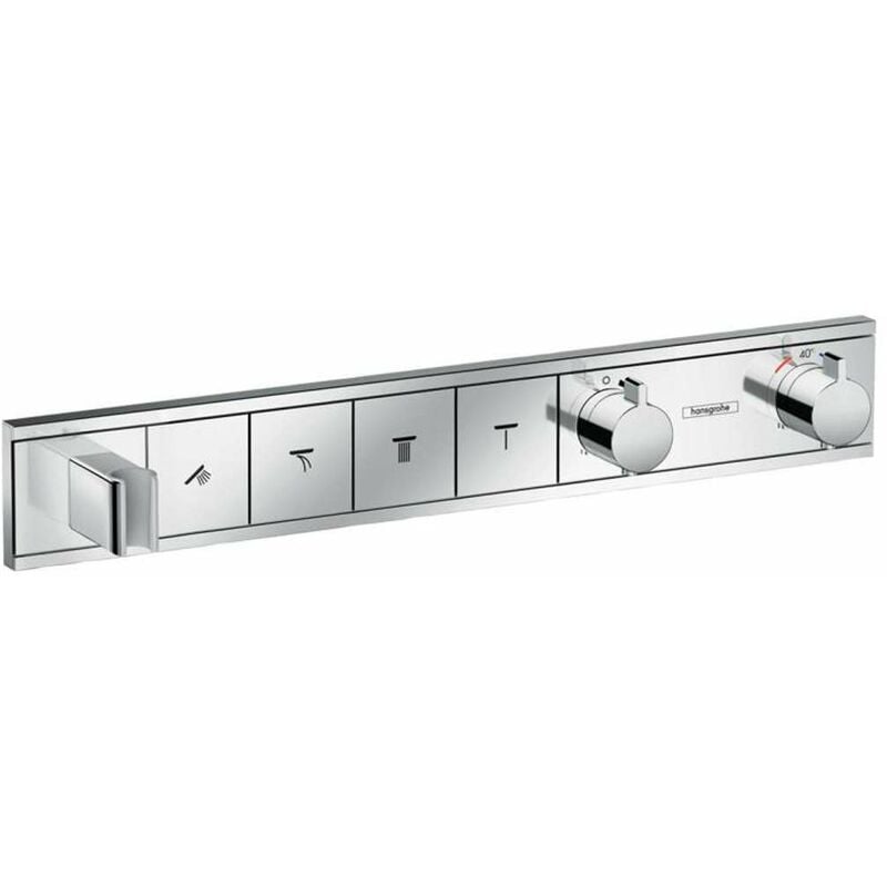 RainSelect - Robinet encastré avec 4 fonctions, chrome 15357000 - Hansgrohe