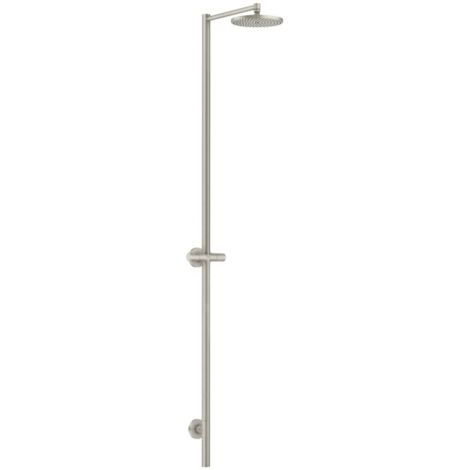 hansgrohe Nature Duschsäule Axor Starck m Kopfbrause, o. Handbrause, Edelstahl optic