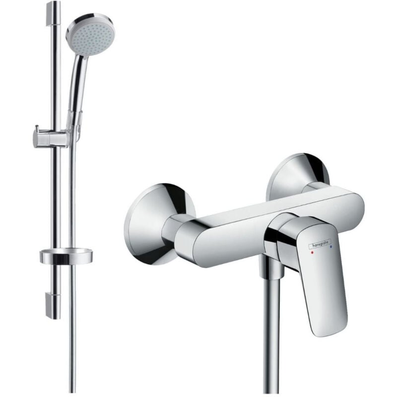 Hansgrohe - Ensemble douche hangrohe Croma Vario + Mitigeur mécanique Logis