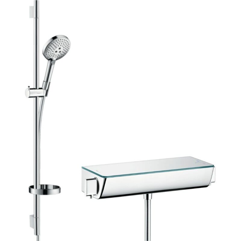 Ensemble de douche Raindance avec mitigeur thermostatique Ecostat Select - Hansgrohe