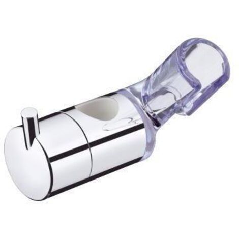 Hansgrohe – Poignée de douche UnicaC chromée 22mm – Compatible barre de douche ø 22mm – Matériau plastique – Surface brillante