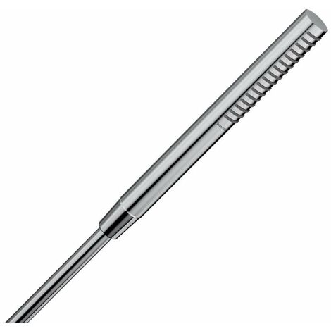 Hansgrohe – Pommeau de douche Pulsify S 1 jet – Finition chrome – Économie d'eau EcoSmart+ – Conception ergonomique – 24126000
