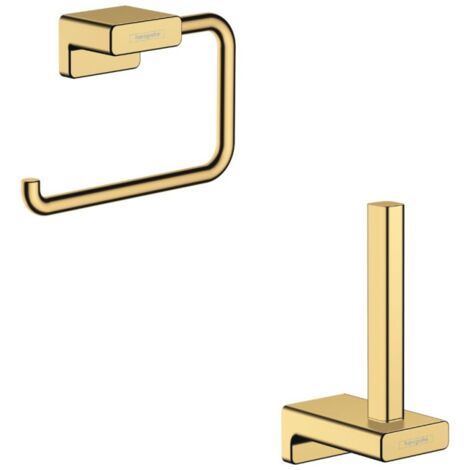 Portarrollos AddStoris de hansgrohe con tapa, 41753670