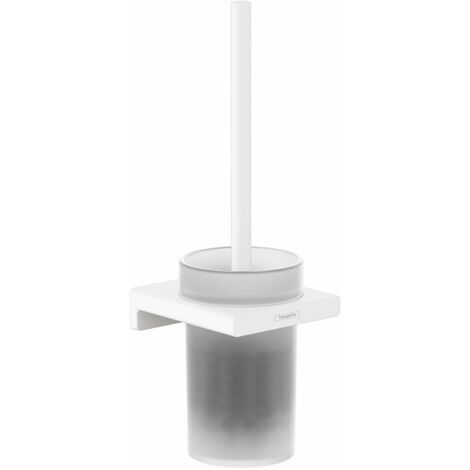 HANSGROHE Porte-brosse HANSGROHE WC mural blanc mat