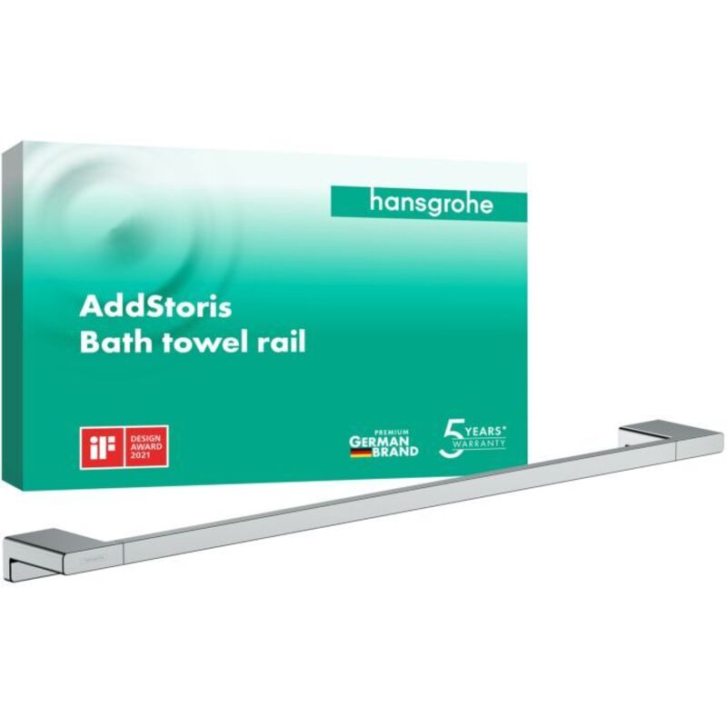 Hansgrohe AddStoris Bath towel rail - Chrome - 41747000