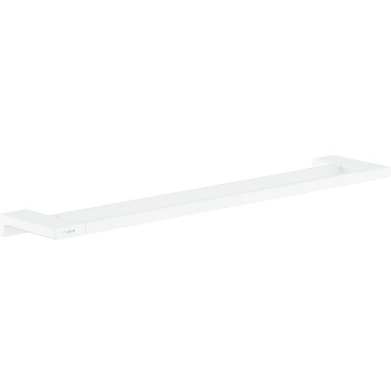 Hansgrohe - AddStoris - Porte-serviettes double, longueur 65 cm, blanc mat 41743700