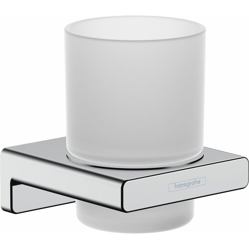 AddStoris Porte-verre chromé - Hansgrohe