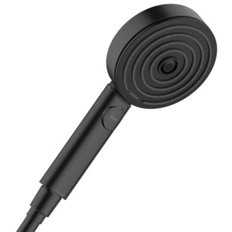 hansgrohe Pulsify douchette à main Select 24100670 Activation, noir mat, pomme de douche