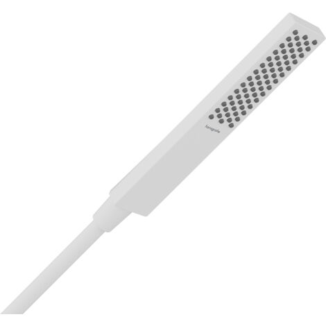 Hansgrohe Pulsify E - Pommeau de douche, EcoSmart+, blanc mat 24321700
