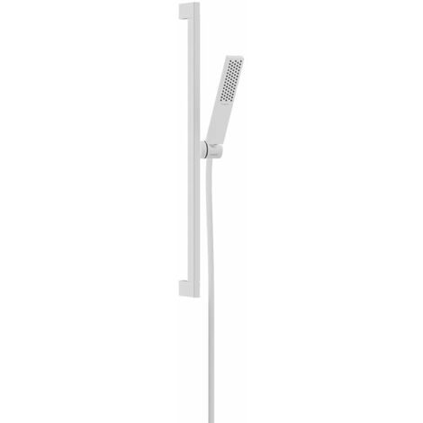 Hansgrohe Pulsify E - Set doccetta, asta e flessibile, EcoSmart, bianco opaco 24370700