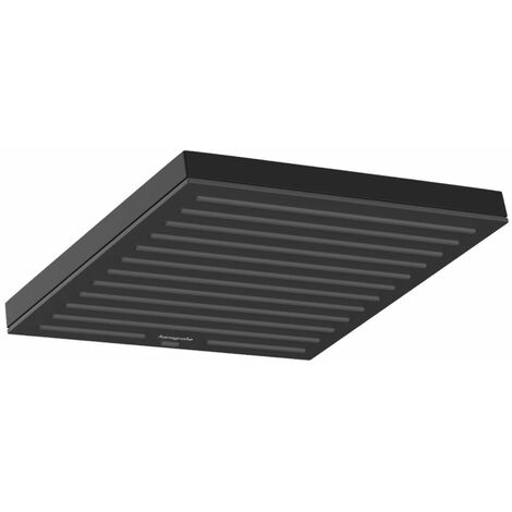 Hansgrohe Pulsify E - Soffione doccia, 26x26 cm, EcoSmart, nero opaco 24331670